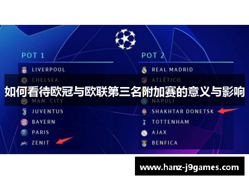 如何看待欧冠与欧联第三名附加赛的意义与影响 如何看待欧冠与欧联第三名附加赛的意义与影响